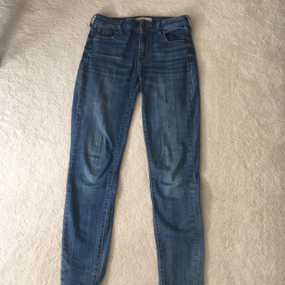 High rise jeans